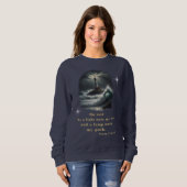 Sweatshirt Psaumes verset de la Bible (Devant entier)