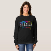 Sweatshirt Pt Exercice Physique Thérapiste Colorful Physique  (Devant entier)