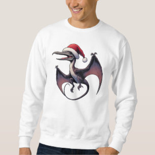 Sweatshirt Pterodactyle de Noël
