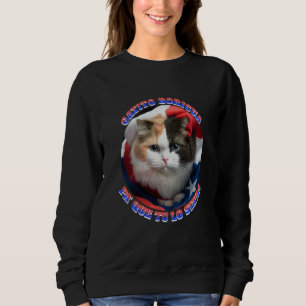 Sweatshirt Puerto Rican Gatito enveloppé avec le F de Porto R