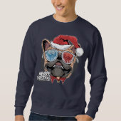 Sweatshirt Pug de Christmas (Devant)