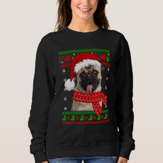 Sweatshirt Pug Dog Ugly Sweater Christmas Puppy Dog