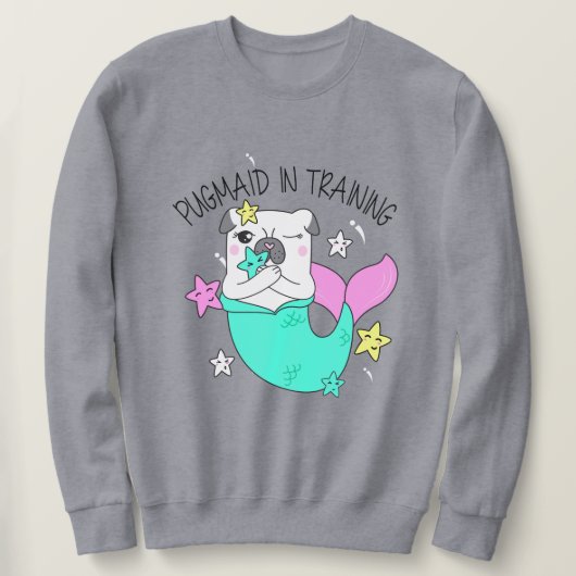 Sweatshirt Pugmaid (Design devant)