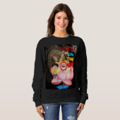 Sweatshirt Puissance & Concentration – S'entraîner Fort, Moti (Devant entier)