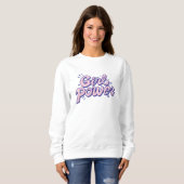 Sweatshirt Puissance des Filles (Devant entier)