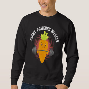 Sweatshirt Puissance par Plante Vegan Power Vegetarian Vegeta