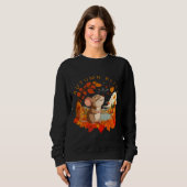 Sweatshirt Pull à capuche Automne Bliss Souris Mignonne (Devant entier)