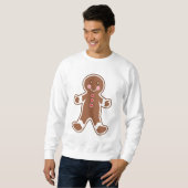 Sweatshirt Pull à Noël au pain d'épices (Devant entier)