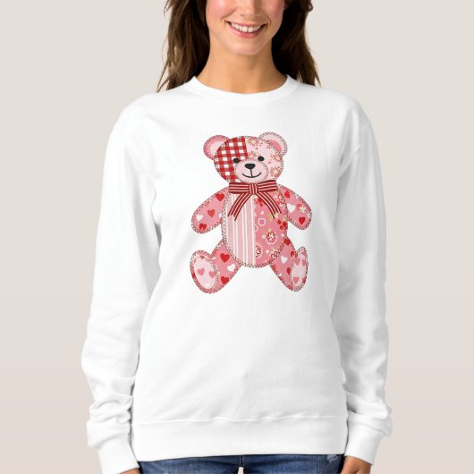 Sweatshirt Pull à patchwork (Devant)