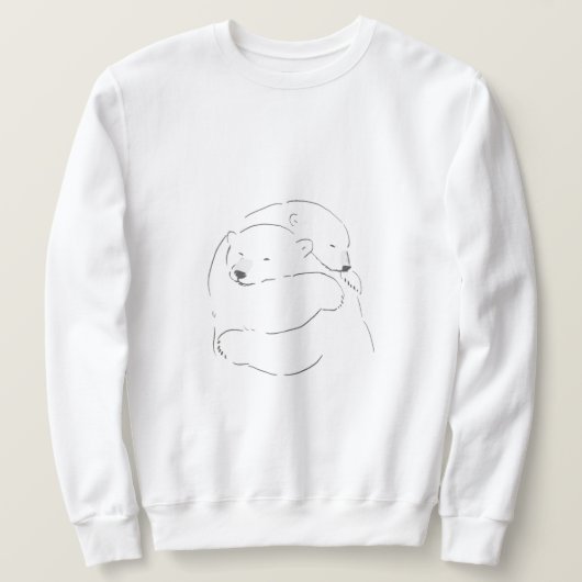 Sweatshirt pull doux et tricoté confortable (Design devant)