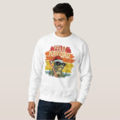 Sweatshirt Pull Fleece Navidad Drôle Santa Grenouille pour Ho (Devant entier)