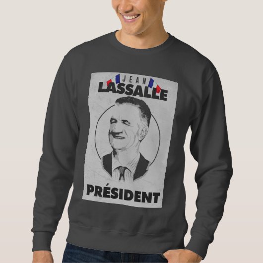 Sweatshirt Pull Jean Lassalle Président (Devant)