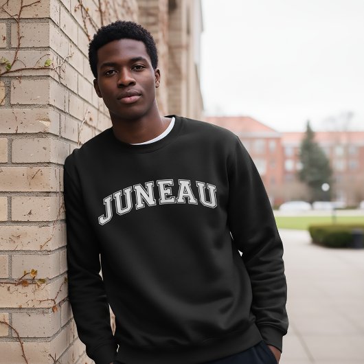 Sweatshirt Pull JUNEAU de style universitaire Amérique Collèg