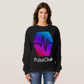 Sweatshirt PulseChain by Richard Heart  Crypto Trading DeFi N (Devant entier)