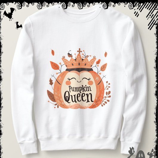 Sweatshirt Pumpkin Queen | ExDesigner | Halloween
