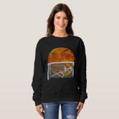 Sweatshirt Pumpkin Skeleton Soccer Goal Keeper Halloween Goal (Devant entier)