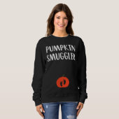 Sweatshirt Pumpkin Smuggler  Expecting Parents Pregnancy Reve (Devant entier)