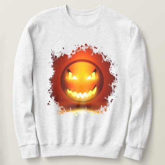 Sweatshirt Pumpkinmoji (Design devant)