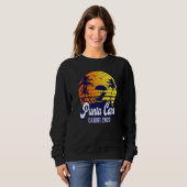 Sweatshirt Punta Cana 2023 Dominican Sunset Beach Retro Premi (Devant entier)