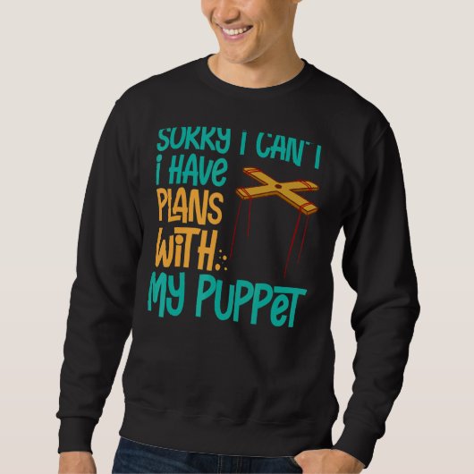 Sweatshirt Puppeteer Doll Ventriloquist Puppet Theatre Puppet (Devant)