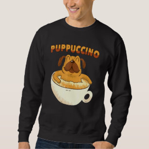 Sweatshirt Puppuccino - Chien Cappuccino - Chiens de café