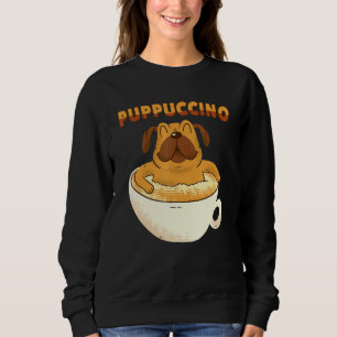 Sweatshirt Puppuccino - Chien Cappuccino - Chiens de café