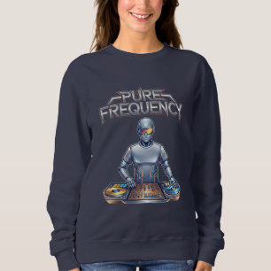 Sweatshirt Pure Frequency – Art de la Musique Électronique