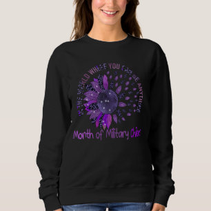 Sweatshirt Purge Pour Les Enfants Militaires Tournesol Bra Mi