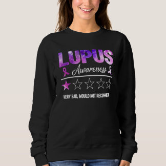 Sweatshirt Purple Lupus Sensibilisation examen très mauvais n