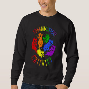 Sweatshirt Purranoro Cativité Lgbt Chats Pride Chats
