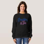 Sweatshirt Puzzler Et Hobby À Thé Jigsaw Puzzler (Devant entier)