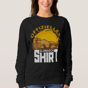 Sweatshirt Pyjama de ronflement officiel de Bulldog anglais