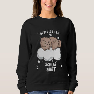 Sweatshirt Pyjamas de caniche à jouet couchage