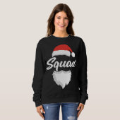 Sweatshirt Pyjamas de correspondance de la famille de Noël Pj (Devant entier)