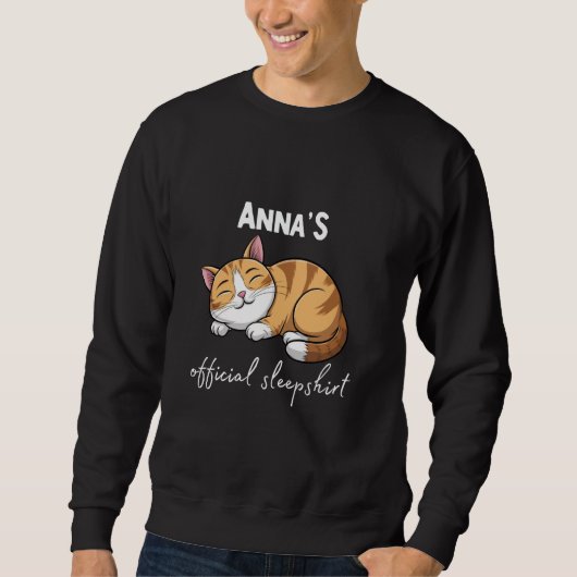 Sweatshirt Pyjamas De Sleepshirt Officiels De L'ANNA (Devant)