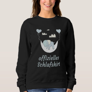 Sweatshirt Pyjamas de sommeil officiel sommeil éléphant somme