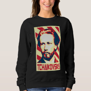 Sweatshirt Pyotr Ilyich Tchaikovsky Compositeur de Musique Cl