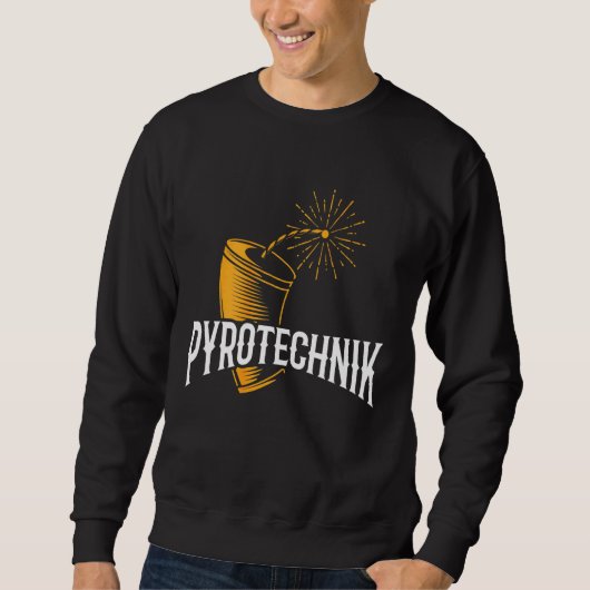 Sweatshirt Pyrotechnie Pyrotechnicien Crew Fireworks Pyro Sh (Devant)