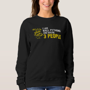 Sweatshirt Python Balle Banane et Conceptions de Reptile de N