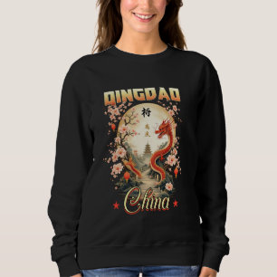 Sweatshirt Qingdao Chine Voyage Souvenir Qingdao Vacances