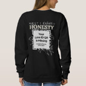 Sweatshirt QR - "HONINCIDENT - FLOWERS" - What I Expect (Dos)