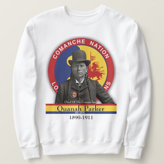 Sweatshirt Quanah Parker (Design devant)