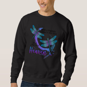Sweatshirt quand une libellule apparaît dans votre cour