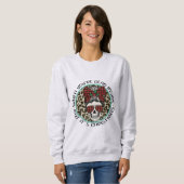 Sweatshirt Quand votre mort à l'intérieur mais c'est Noël (Devant entier)