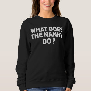Sweatshirt Que Fait La Nounou 12