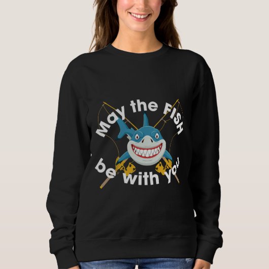 Sweatshirt Que Le Poisson Soit Avec Vous Pêche 871 (Devant)