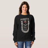 Sweatshirt Que les frasques de pirate commencent dans le styl (Devant entier)