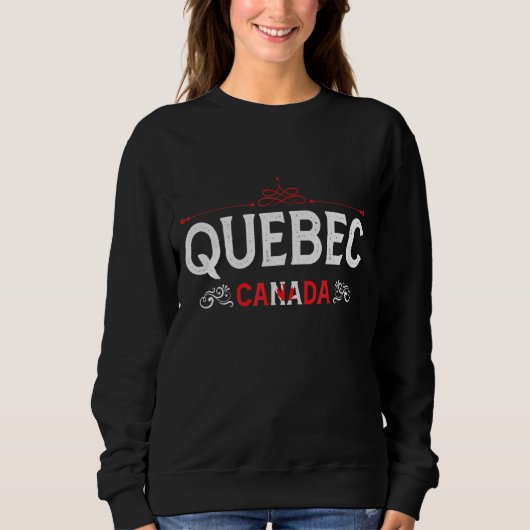 Sweatshirt Québec Canada Québec Souvenir du Québec (Devant)