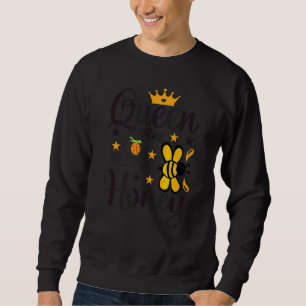 Sweatshirt Queen Bee Black Girl Magic Melanin Femmes Afro Ame