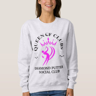 Sweatshirt QUEEN DES CLUBS Golf féminin sur mesure